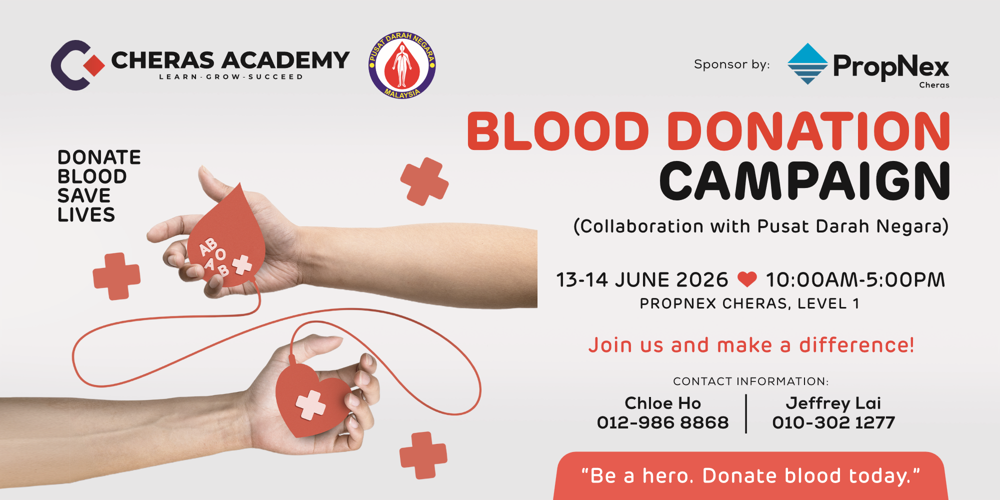 Blood Donation Campaign poster